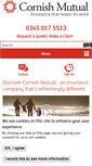 Mobile Screenshot of cornishmutual.co.uk